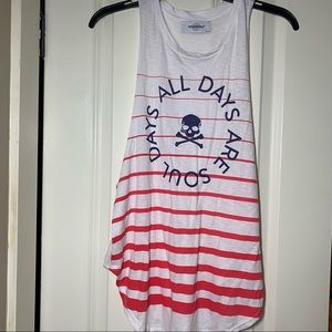 SoulCycle all days are slay days tank top size small